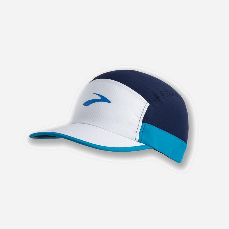 Brooks Propel NZ - Women's Running Hat - Icy Grey/Electric Blue (41837-SBXF)